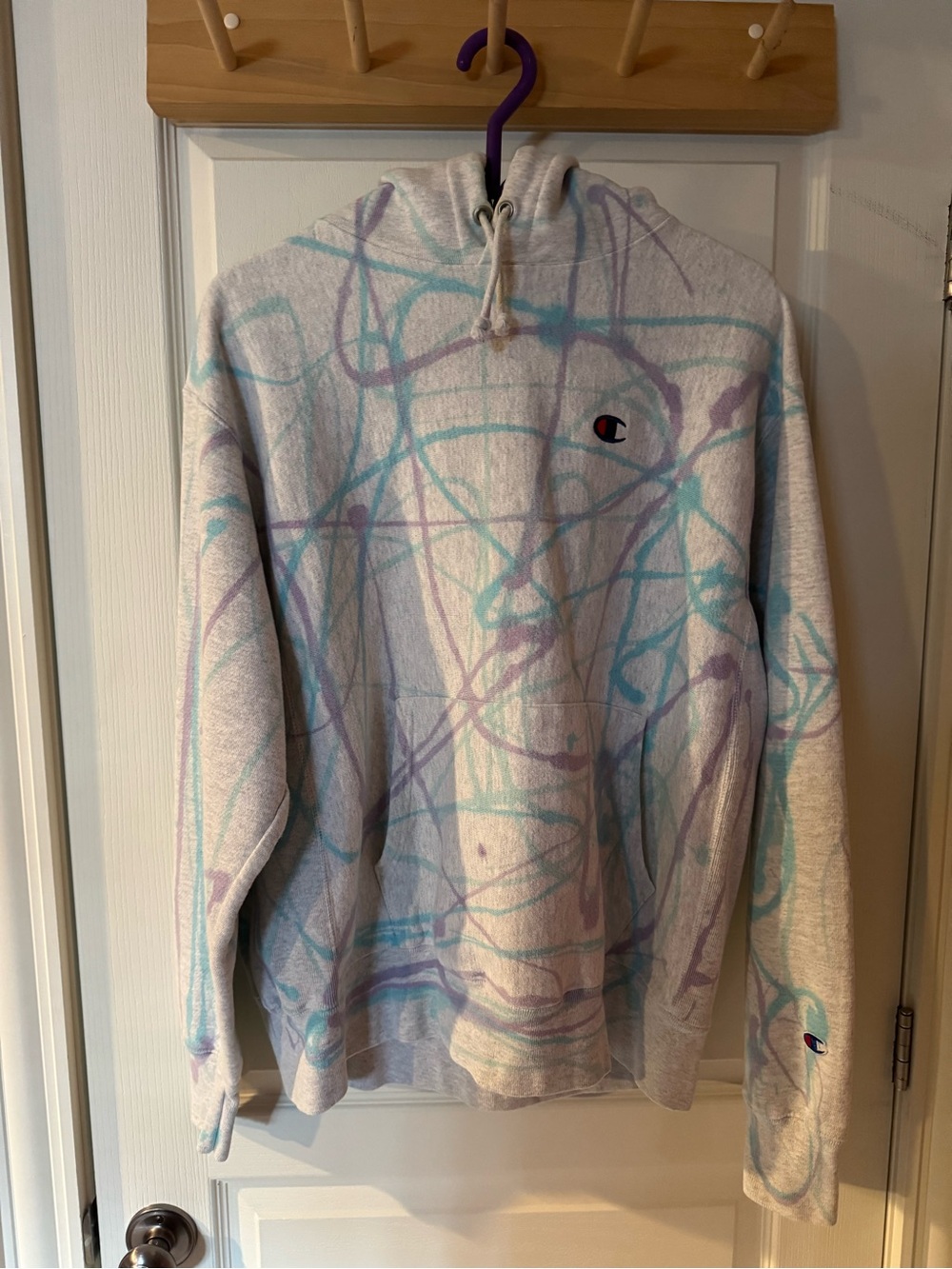 Champion Reverse Weave Tie-Dye Hoodie
